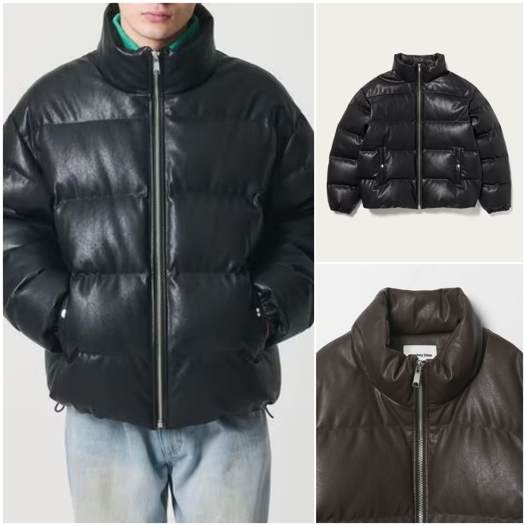 monkey time 2025 FW "レザーライク ダウン ジャケット"が11月中旬 発売 (モンキータイム)