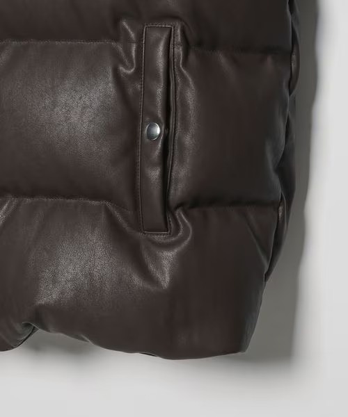 monkey time 2025 FW “レザーライク ダウン ジャケット”が11月中旬 発売 (モンキータイム)