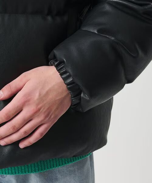 monkey time 2025 FW “レザーライク ダウン ジャケット”が11月中旬 発売 (モンキータイム)