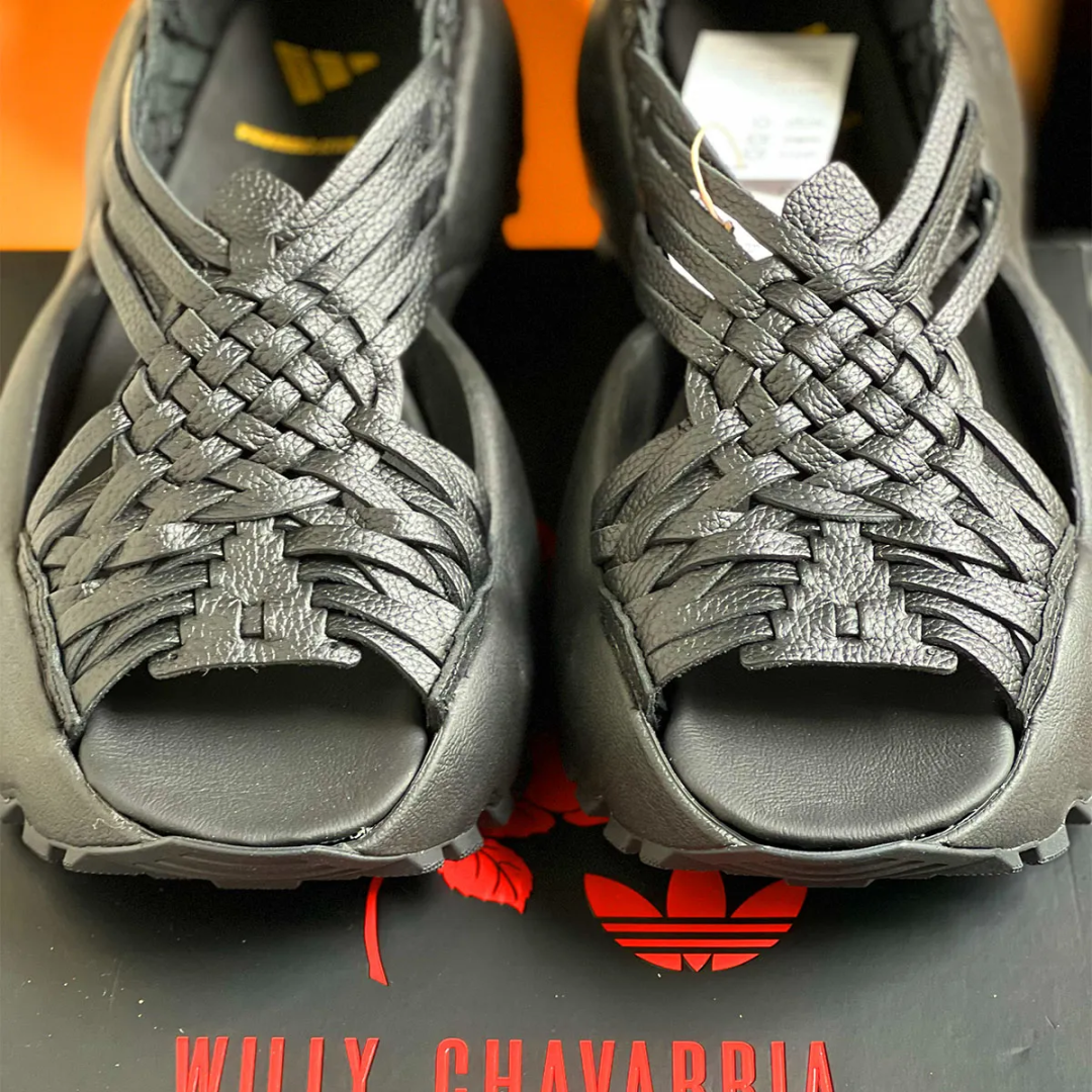 【2025年 10/31 & 年末 発売予定】Willy Chavarria × adidas Originals HUARACHE “Core Black” (ウィリーチャバリア アディダス オリジナルス ワラチェ “ブラック”) [JS2117]