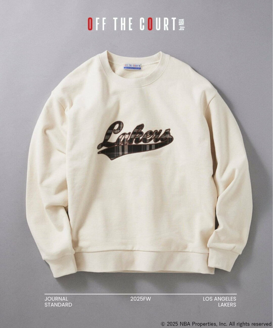 JOURNAL STANDARD × Off The Court by NBA 2025 FW 別注 プリントスウェットが発売 (ジャーナルスタンダード オフ・ザ・コート バイ)