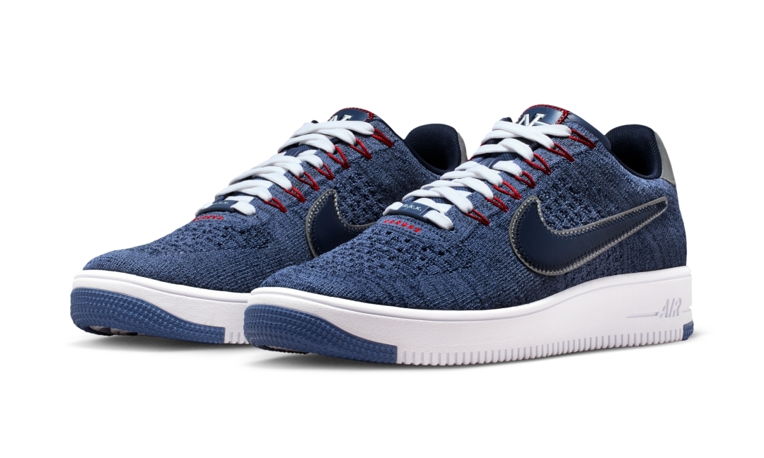 【2025年 発売予定】Robert Kraft x NIKE AIR FORCE 1 LOW ULTRA FLYKNIT “Patriots” (ロバート・クラフト ナイキ エア フォース ロー ウルトラ フライニット “ニューイングランド・ペイトリオッツ”) [FV4079-491]