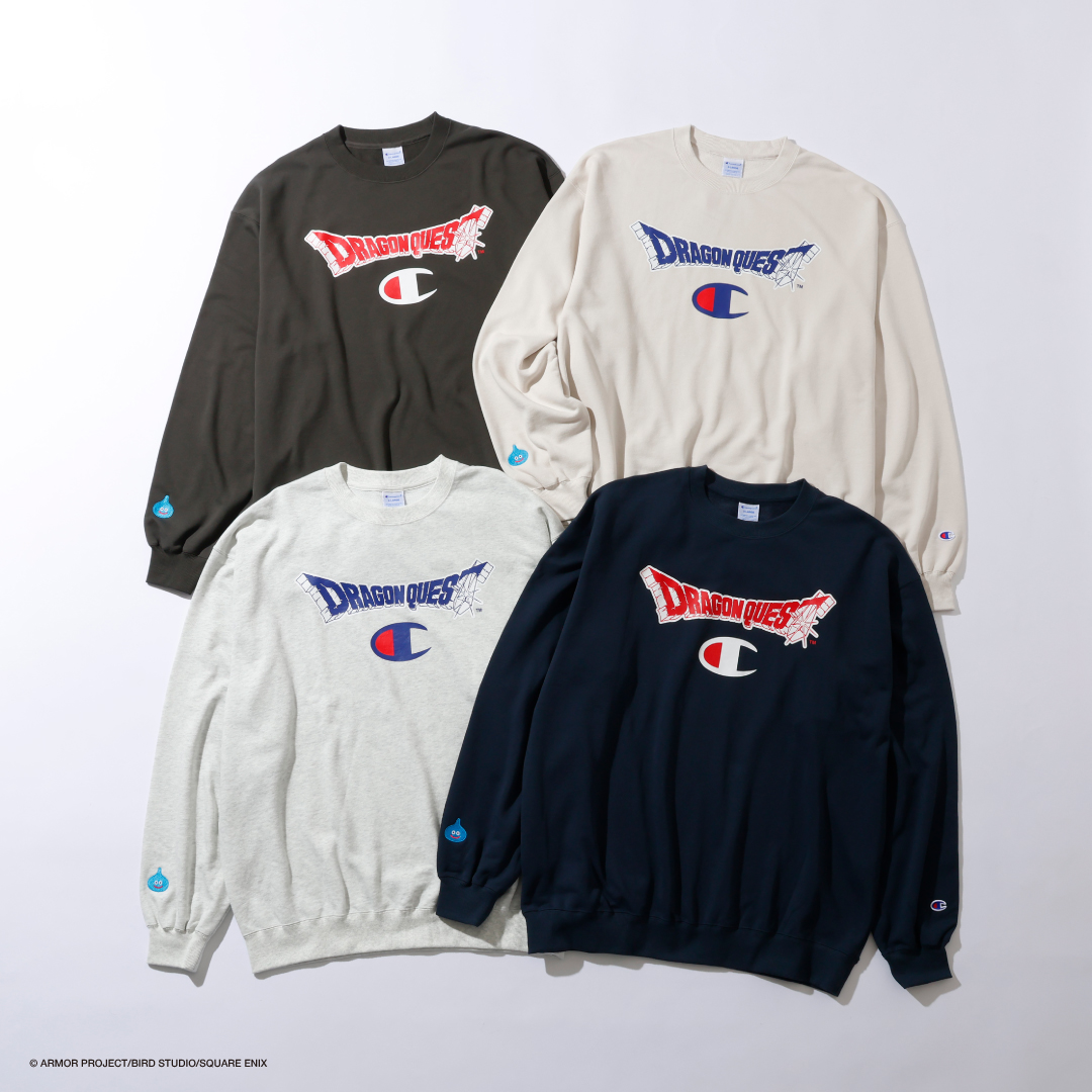 Champion × ドラゴンクエストとのコラボコレクションがプレミアム・アウトレット限定で2025年 11/7 発売 (チャンピオン Dragon Quest)