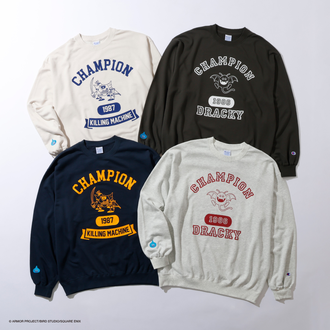Champion × ドラゴンクエストとのコラボコレクションがプレミアム・アウトレット限定で2025年 11/7 発売 (チャンピオン Dragon Quest)