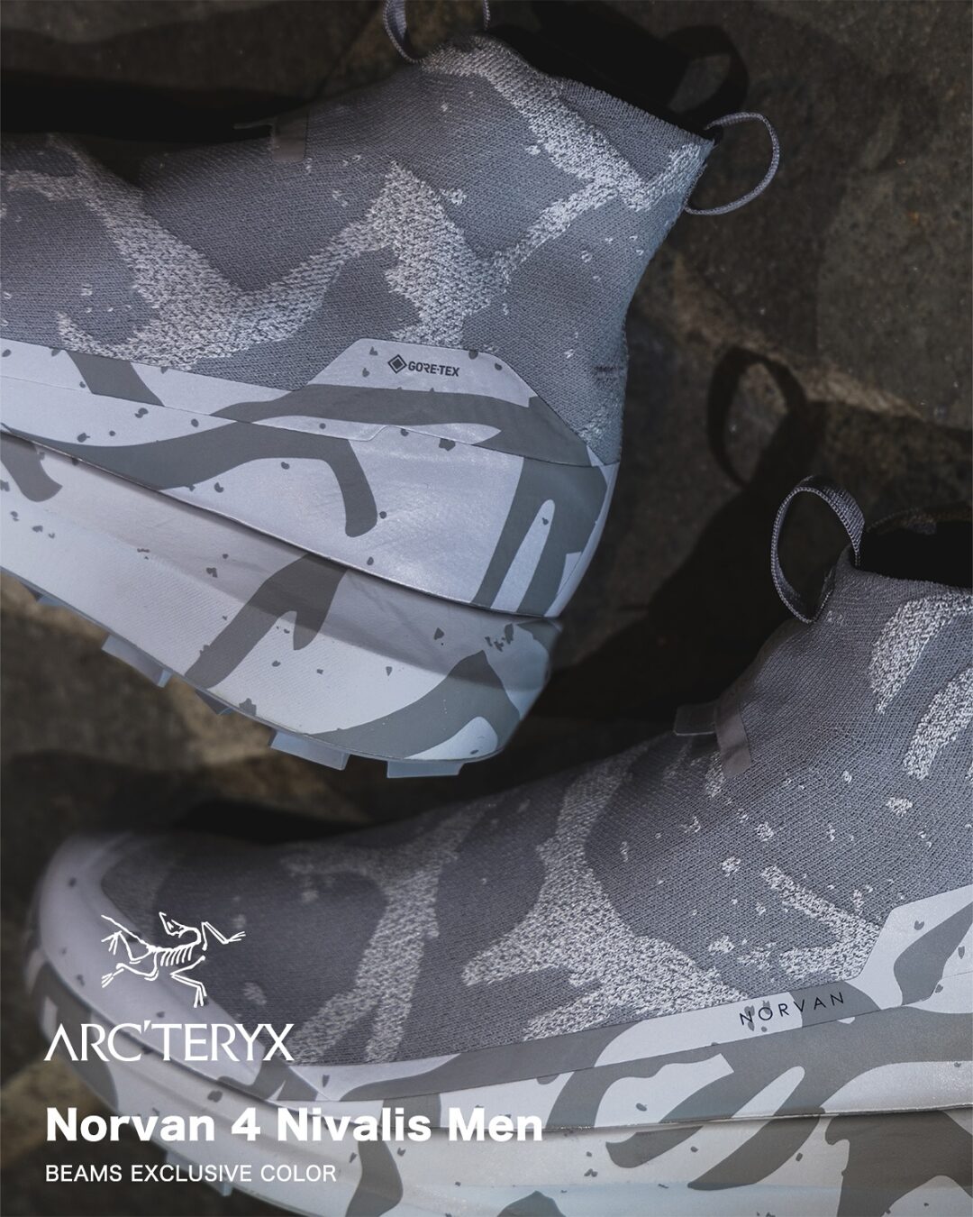 ARC’TERYX / BEAMS EXCLUSIVE “Norvan 4 Nivalis Men GORE-TEX”が2025年 11/8 発売 (アークテリクス ビームス)