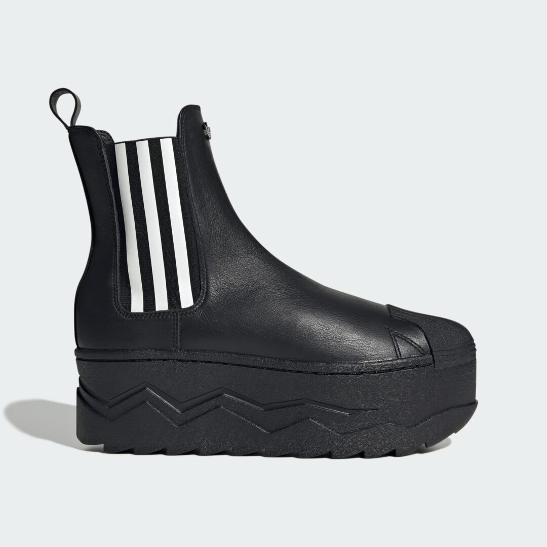 【2025年 11/22 発売予定】atmos pink x adidas Originals SSTR PF BOOTS “Black” (アトモス ピンク アディダス オリジナルス スーパースター ブーツ) [JQ6707]