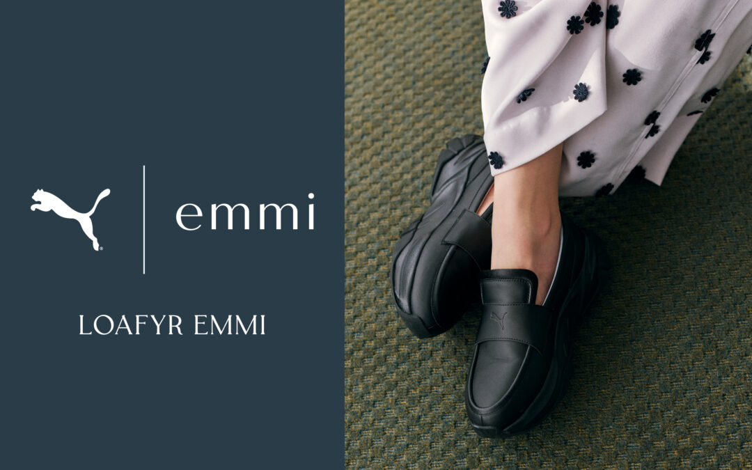 【2025年 11/13 発売】emmi × PUMA LOAFYR "Black" (エミ プーマ ローファー) [406959-01]