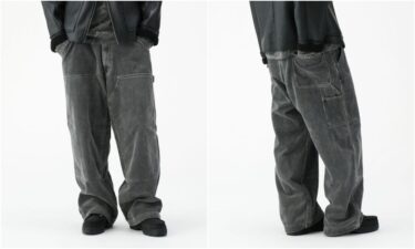 BEAMS 2025 FW "ワイドストレート ダブル二ー コーデュロイ ワークパンツ"が発売 (ビームス)