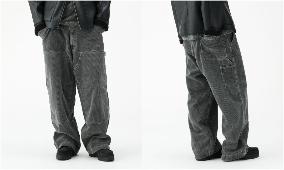 BEAMS 2025 FW "ワイドストレート ダブル二ー コーデュロイ ワークパンツ"が発売 (ビームス)