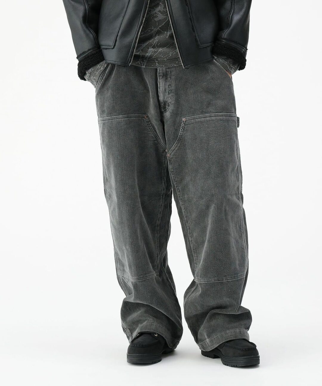 BEAMS 2025 FW “ワイドストレート ダブル二ー コーデュロイ ワークパンツ”が発売 (ビームス)