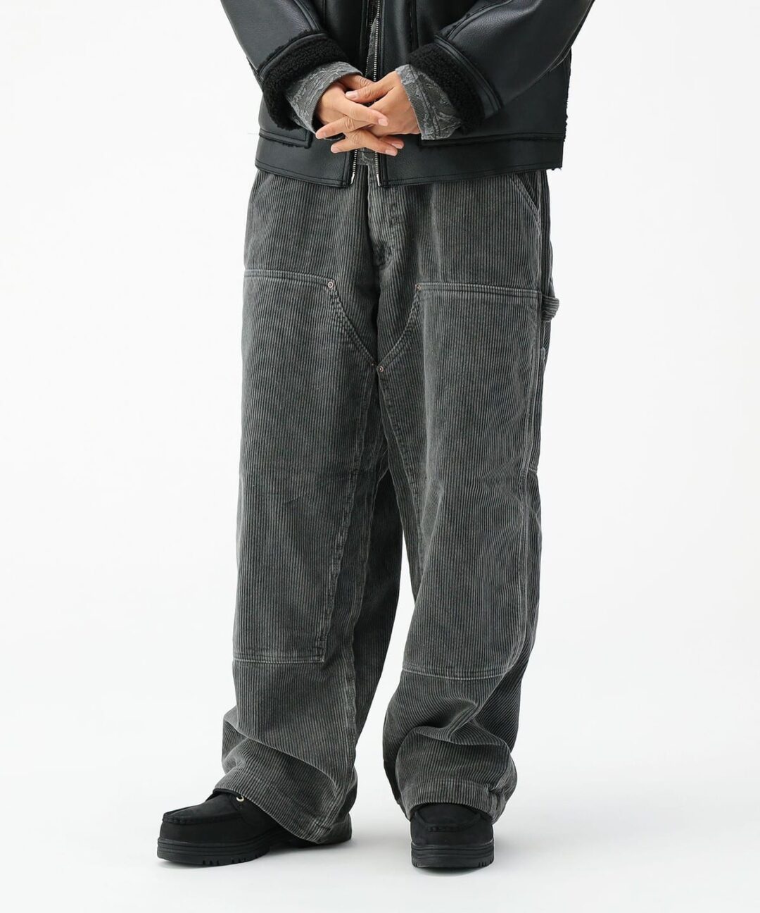 BEAMS 2025 FW “ワイドストレート ダブル二ー コーデュロイ ワークパンツ”が発売 (ビームス)