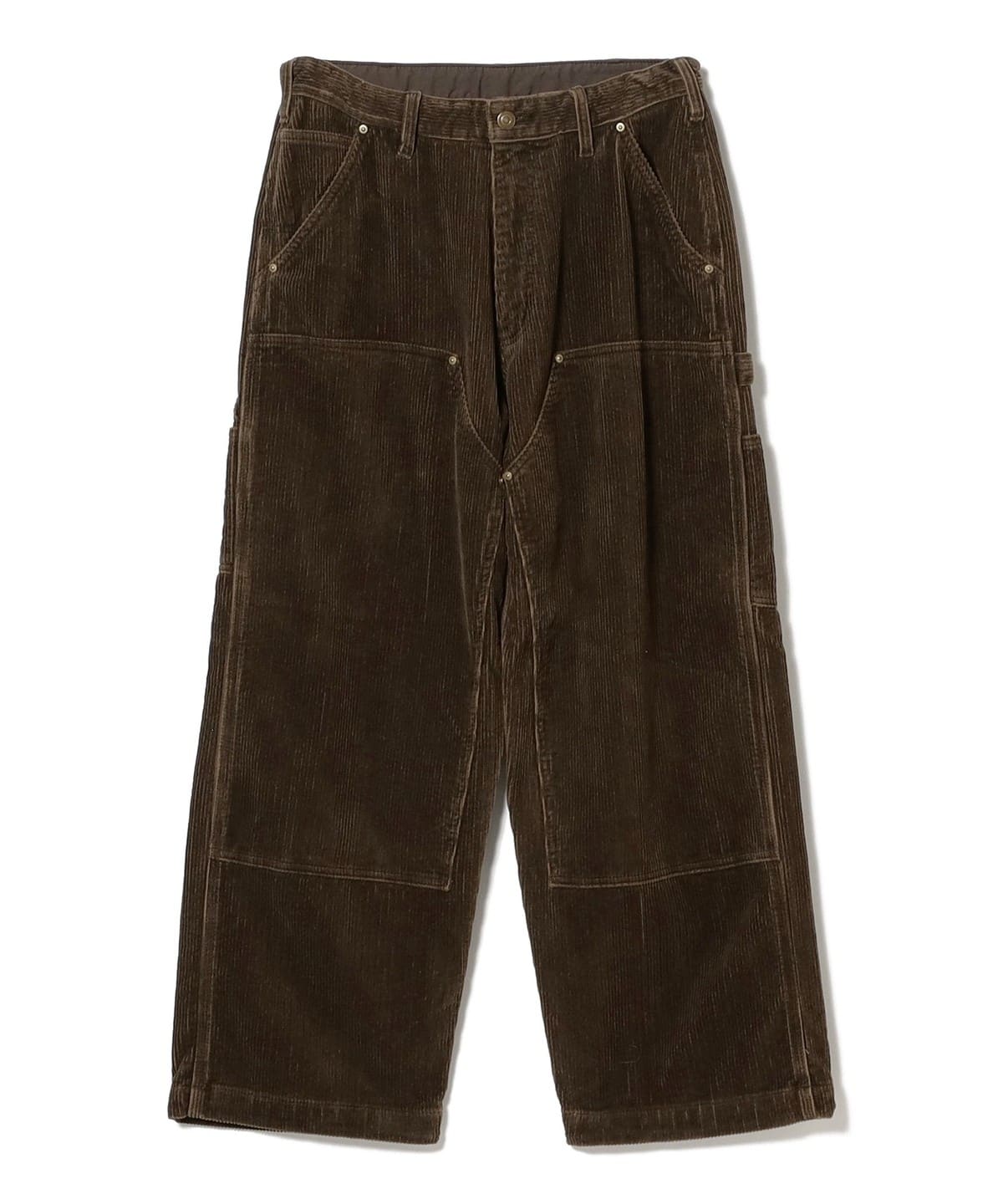 BEAMS 2025 FW “ワイドストレート ダブル二ー コーデュロイ ワークパンツ”が発売 (ビームス)