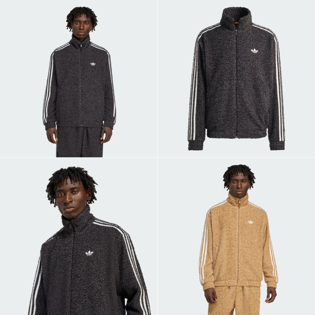 【2025年 11/1 発売】冬も暖かいブークレ素材を使用した”アディダス オリジナルス "ブークレ ファイヤーバード トラックトップ" (adidas Originals "Boucle Firebird Track Top") [KS5274/KS5275]