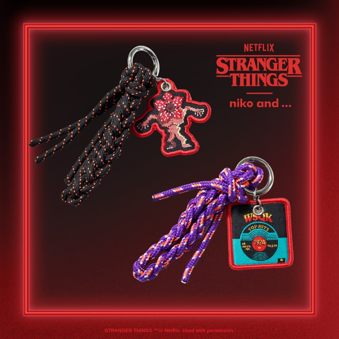 Netflix シリーズ「ストレンジャー・シングス 未知の世界」× niko and … コラボ第2弾が2026年 1/1 発売 (ネットフリックス STRANGER THINGS ニコアンド)