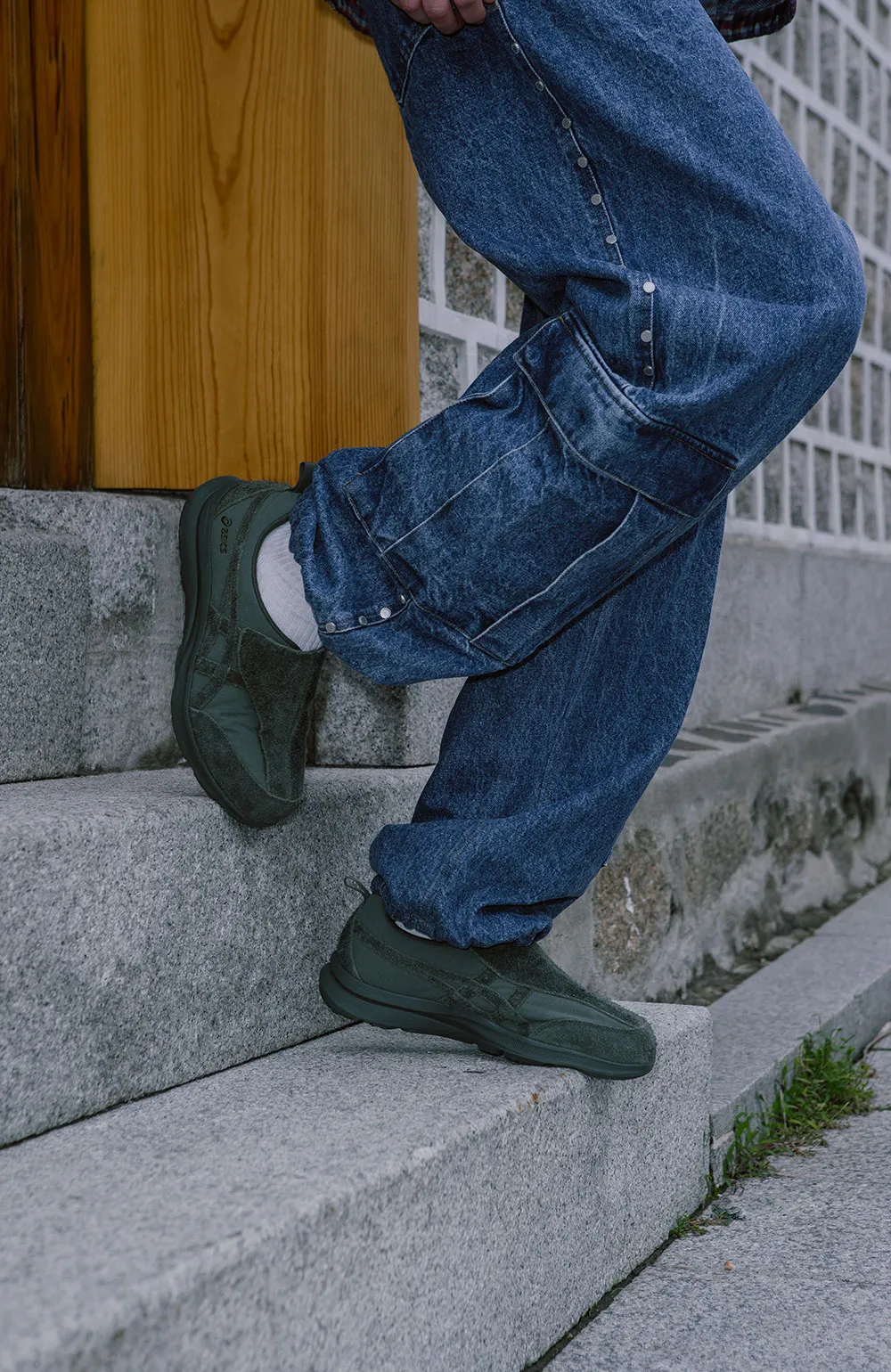 【BILLY’S EXCLUSIVE・2025年 11/8 発売】ASICS WALKING LIFEWALKER HERITAGE “Black/Kahki” (ビリーズ アシックス ライフウォーカー ヘリテージ) [1241A015.001/1241A015.300]