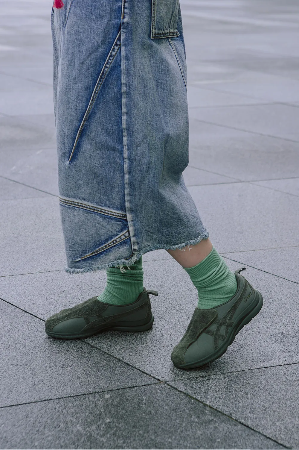 【BILLY’S EXCLUSIVE・2025年 11/8 発売】ASICS WALKING LIFEWALKER HERITAGE “Black/Kahki” (ビリーズ アシックス ライフウォーカー ヘリテージ) [1241A015.001/1241A015.300]