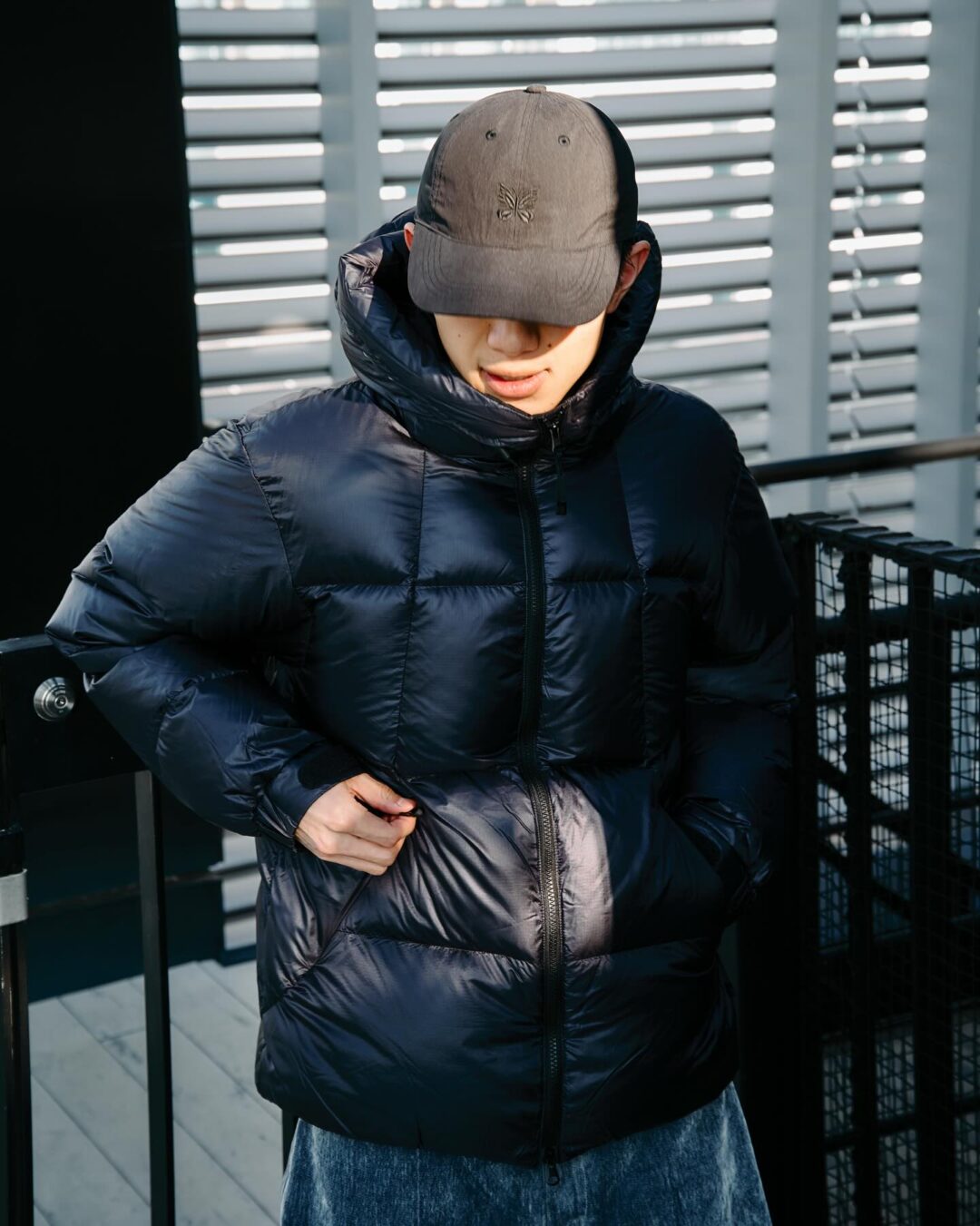 NEEDLES × STUDIOUS 2025 FW 別注 “Papillon Embroidery Nylon & Velor Cap”が11/22 発売 (ニードルズ ステュディオス)