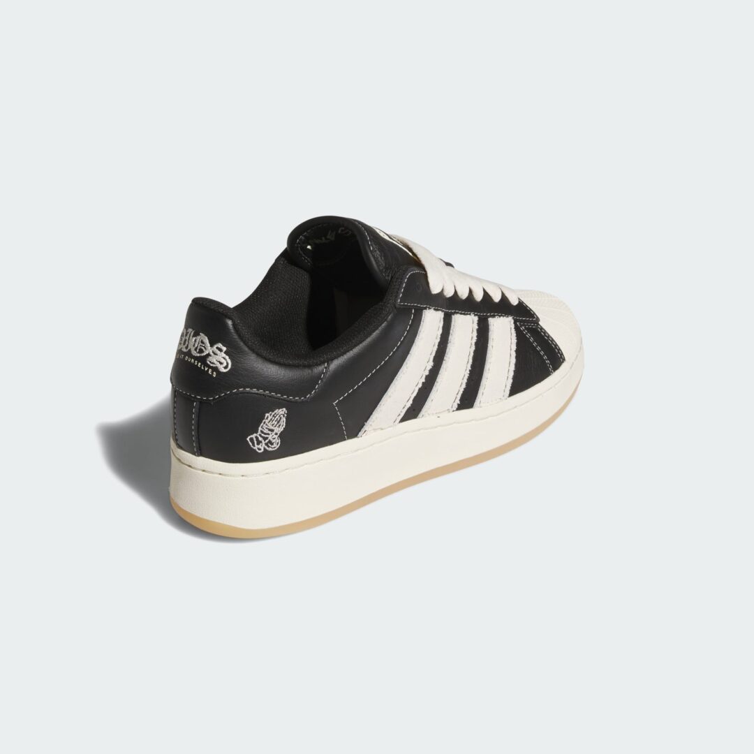 【2025年 11/10 発売】DIOS/Did It Ourselves x adidas Originals SUPERSTAR XLG “Black/White/Gold” (ディド イット ディアワーセルブス アディダス オリジナルス スーパースター エクストララージ “ブラック/ホワイト/ゴールド”) [HQ7248]