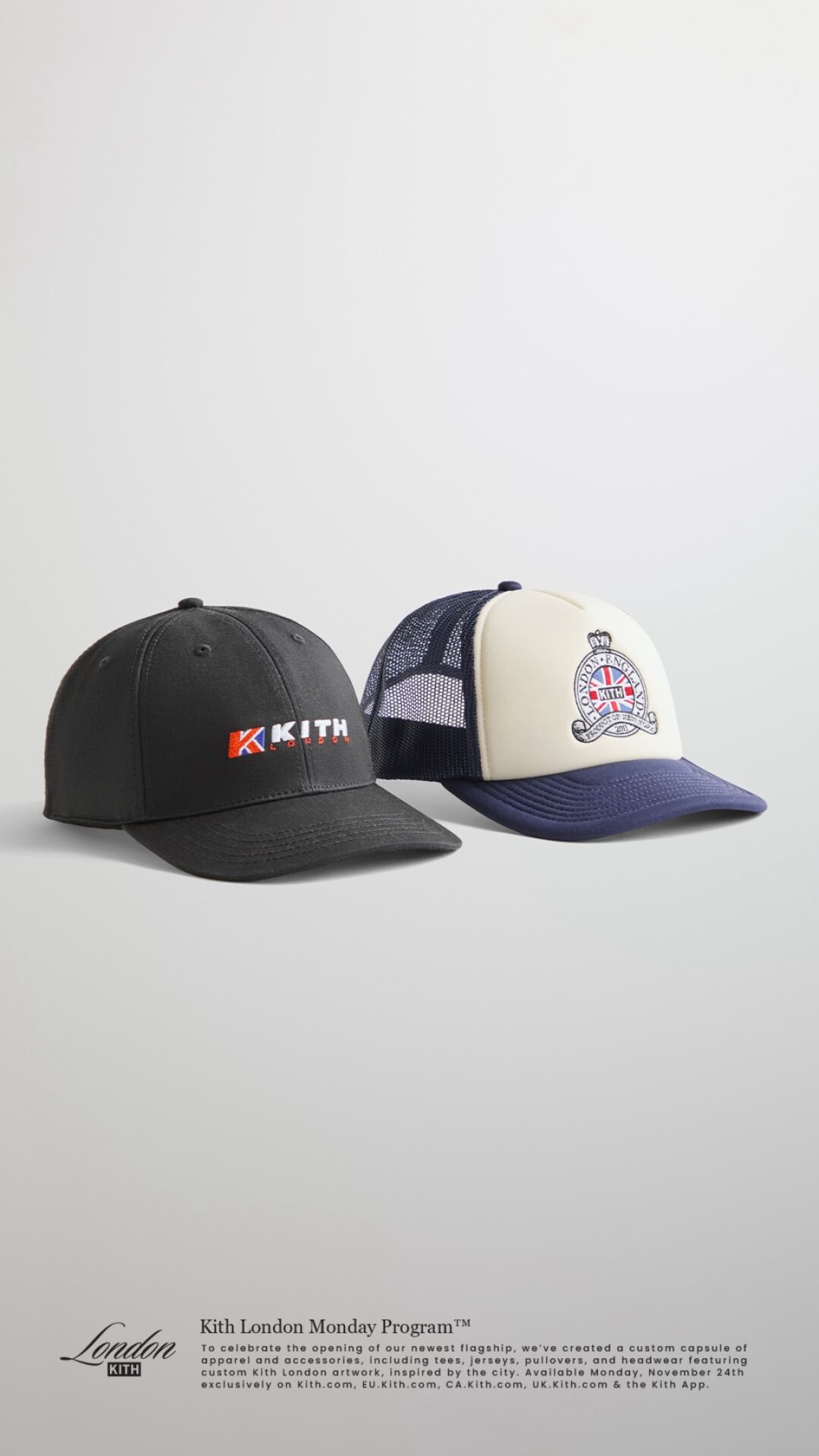 【Kith London】MONDAY PROGRAMが2025年 11/24 発売 (キス ロンドン マンデー プログラム)