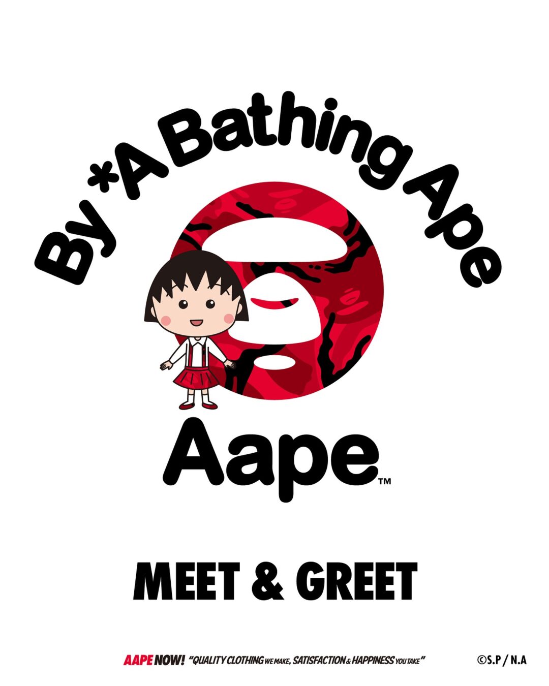 AAPE BY A BATHING APE x ちびまる子ちゃんコレクションが2025年 11/2 よりAAPE STORE心斎橋店にて発売 (エーエイプ バイ ア ベイシング エイプ Chibi Maruko-Chan)