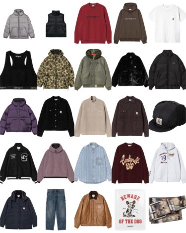 Carhartt WIP 2025 FW 最新アイテムが11/8 発売 (カーハート ワークインプログレス 2025年 秋冬)