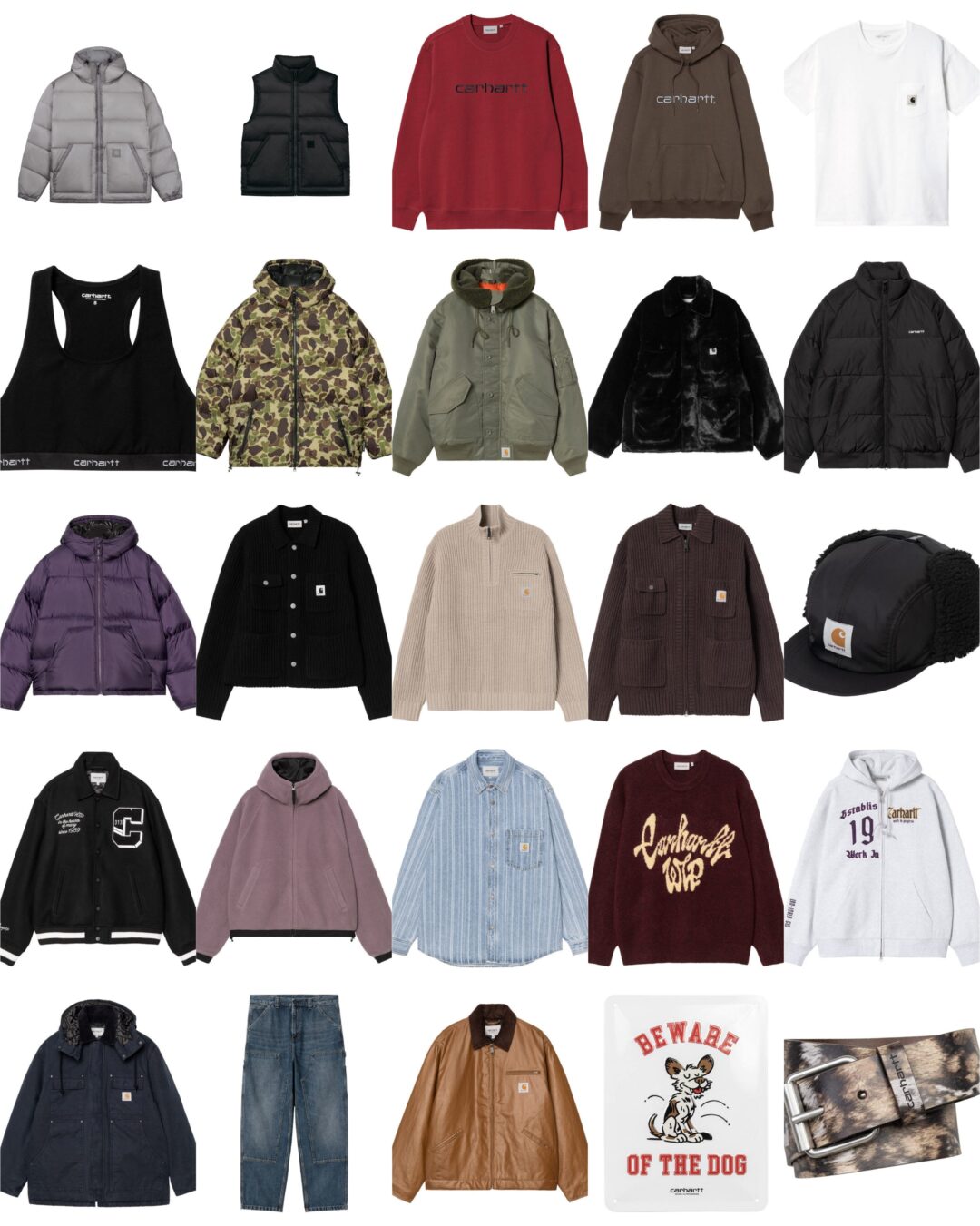 Carhartt WIP 2025 FW 最新アイテムが11/8 発売 (カーハート ワークインプログレス 2025年 秋冬)