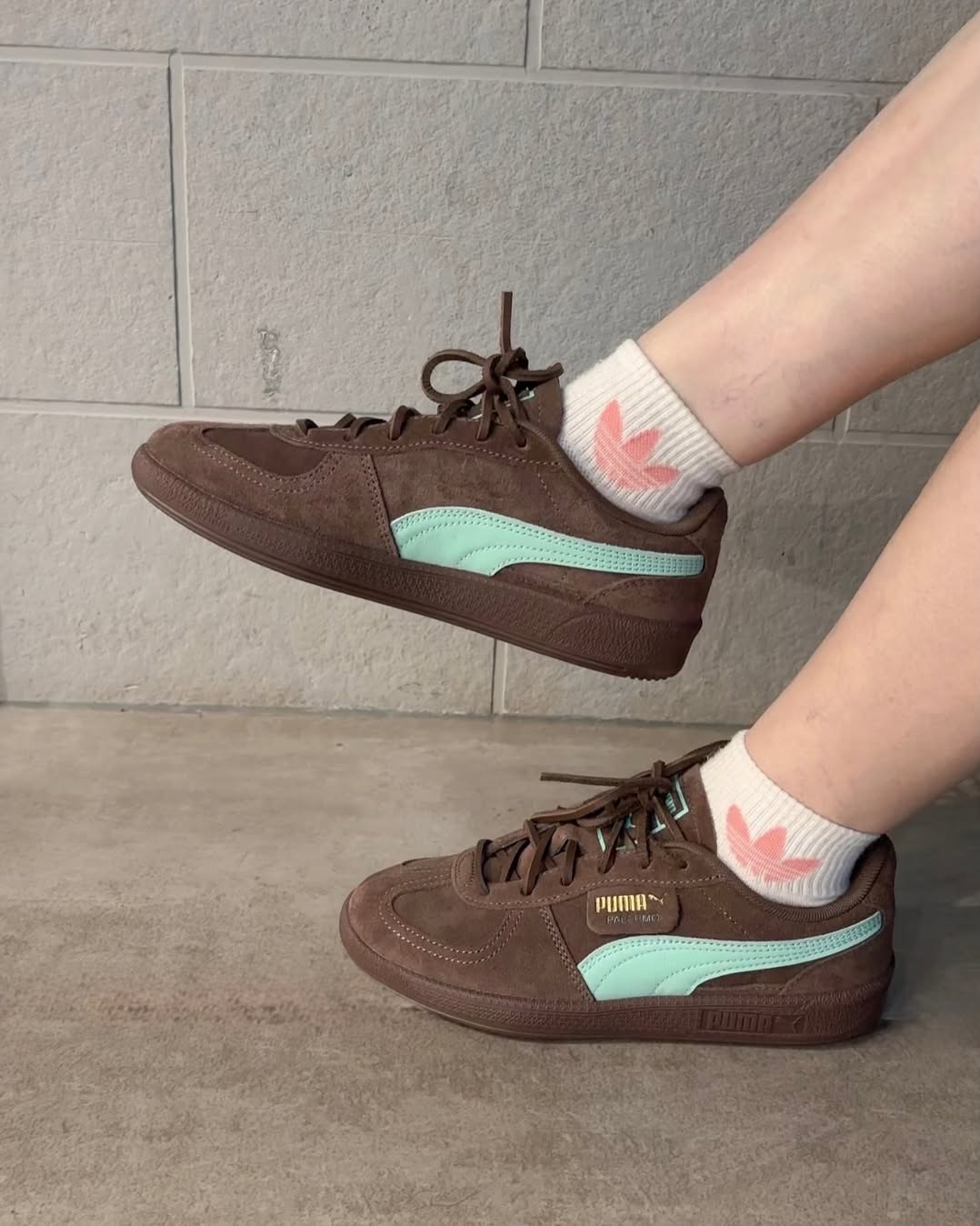 【2025年 発売】PUMA PALERMO “Mint Brown” (プーマ パレルモ) [406464-01]