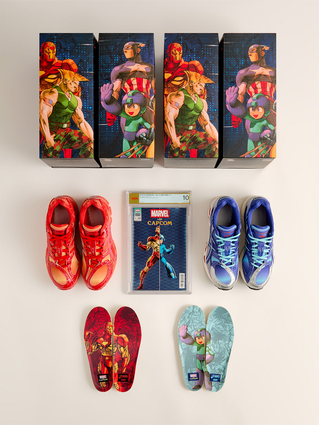 【2025年 11/14 発売】KITH x Marvel vs. Capcom x ASICS (キス マーベル ヴァーサス カプコン アシックス)