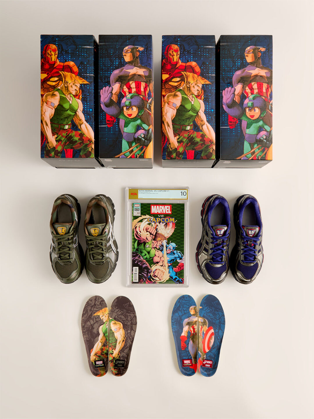 【2025年 11/14 発売】KITH x Marvel vs. Capcom x ASICS (キス マーベル ヴァーサス カプコン アシックス)