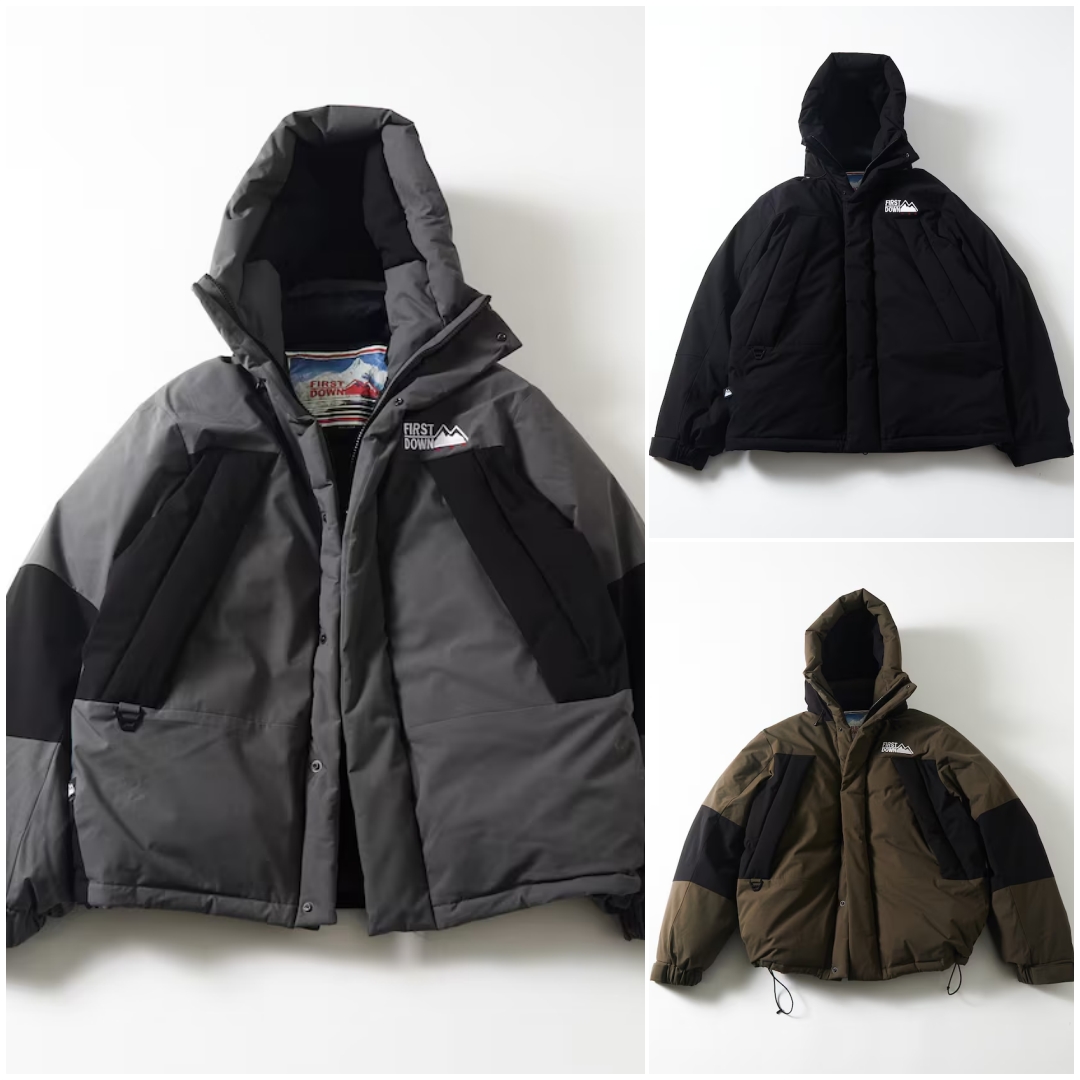 FREAK’S STORE × FIRST DOWN 2025 FW 別注 “ビッグシルエット パネルショートダウン”が12月下旬 発売 (フリークスストア ファーストダウン)