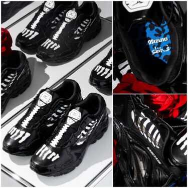 【2025年 11/21 発売】SBTG x Mizuno WAVE RIDER 10 "Black/White" (サボタージュ ミズノ ウェーブ ライダー) [D1GD2526-01]