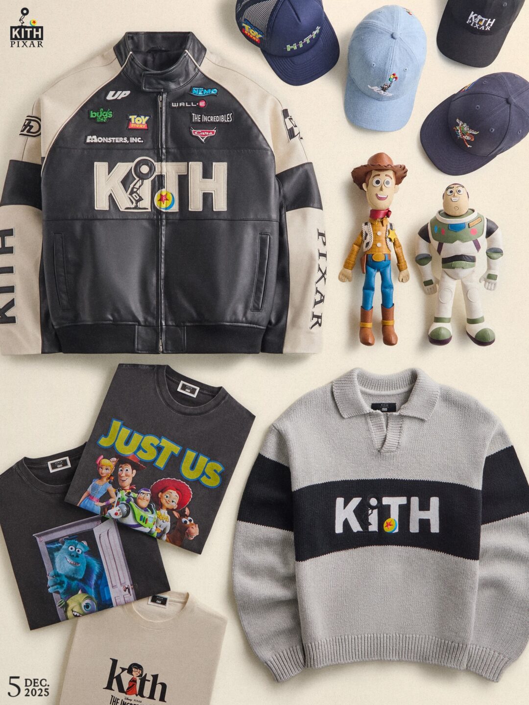 【2025年 12/5 発売】KITH x PIXAR コラボコレクション (キス ピクサー COLLECTION)