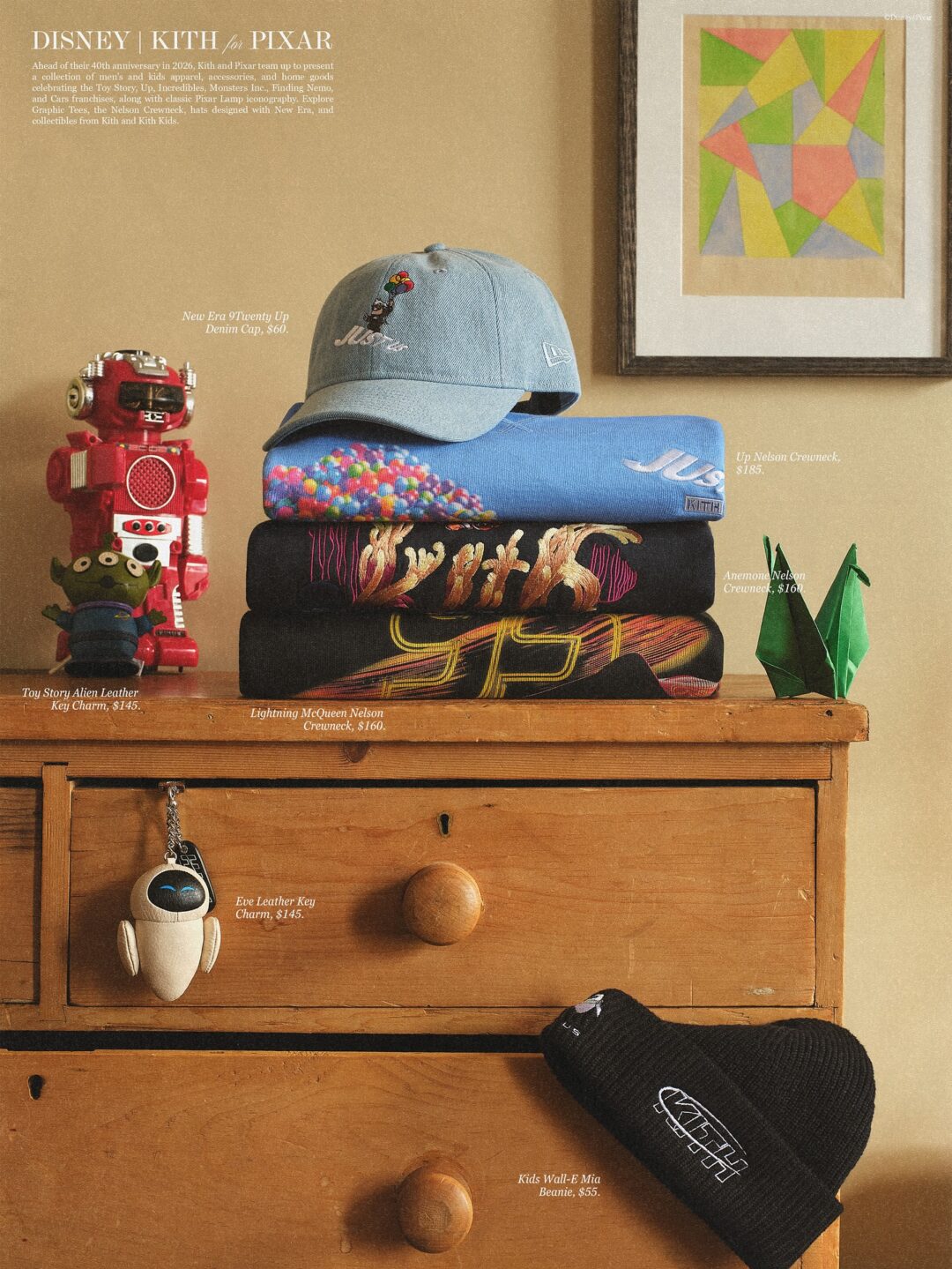 【2025年 12/5 & 12/12 発売】KITH x PIXAR コラボコレクション (キス ピクサー COLLECTION)