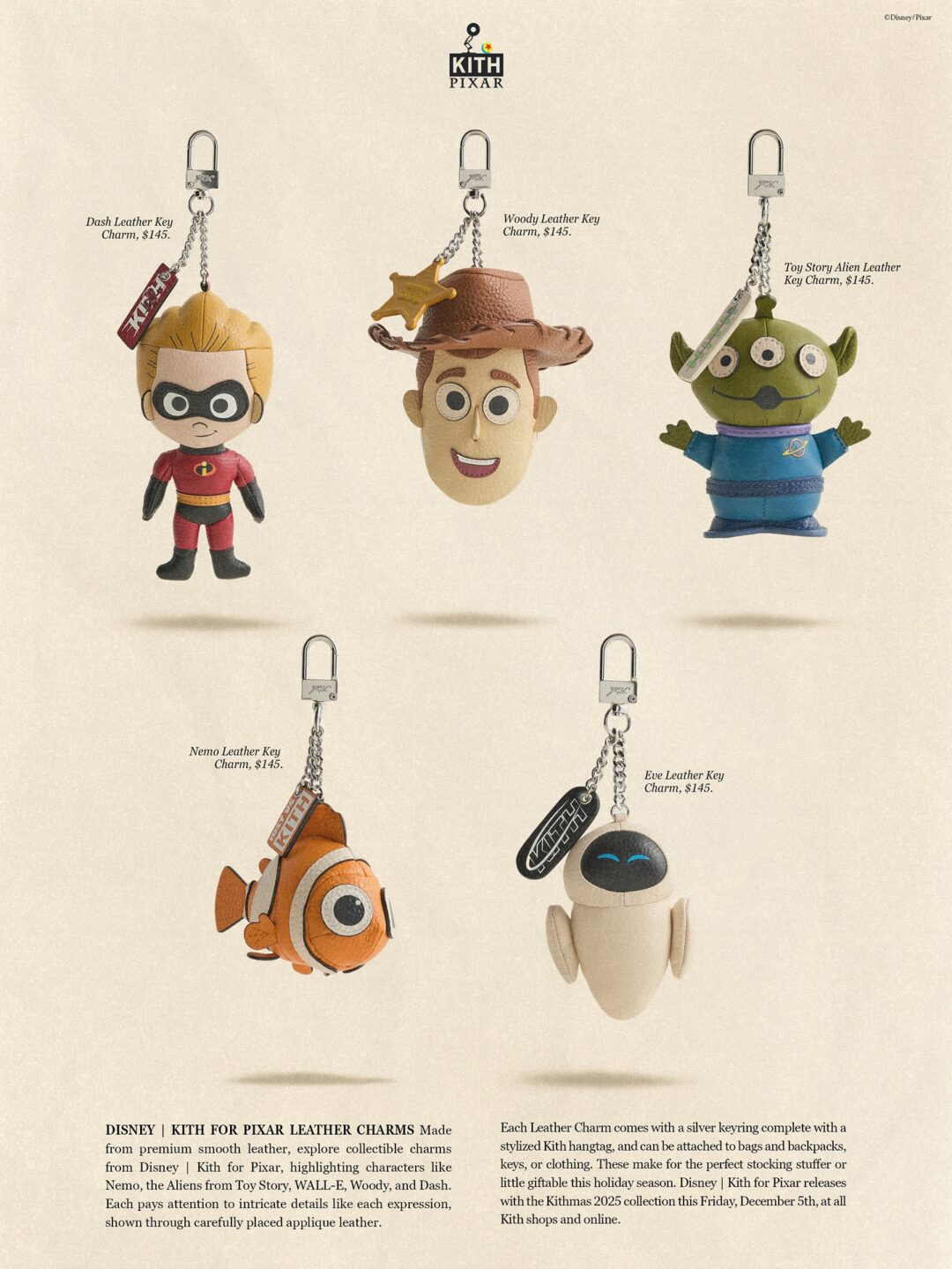 【2025年 12/5 & 12/12 発売】KITH x PIXAR コラボコレクション (キス ピクサー COLLECTION)