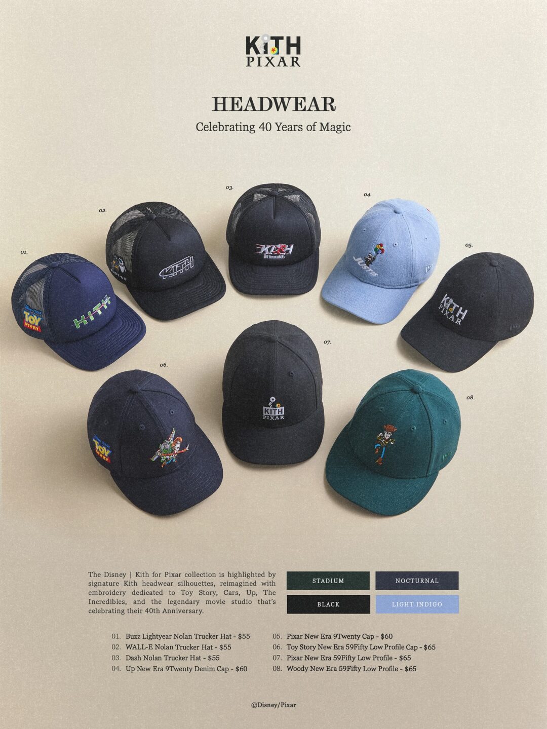 【2025年 12/5 & 12/12 発売】KITH x PIXAR コラボコレクション (キス ピクサー COLLECTION)