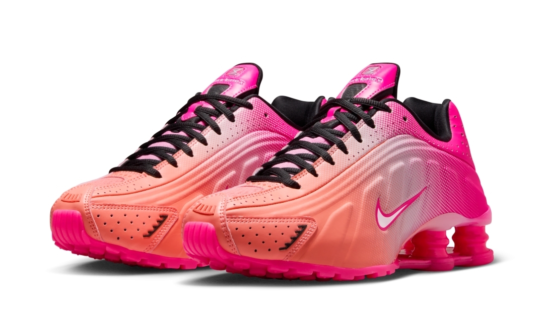 【2025年 11/25 発売】NIKE W SHOX R4 “Hyper Pink/Vivid Orange” (ナイキ ショックス “ハイパーピンク/ビビッドオレンジ”) [IH2343-600/IH2343-801]