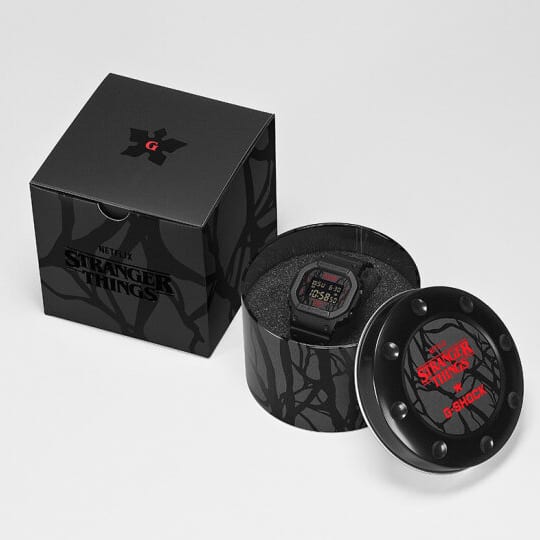 Stranger Things × G-SHOCK コラボ第2弾「DW-5600STT-1JR & AQ-800EST-1AJR」が2025年 11/27 & 12/10 発売 (ストレンジャー・シングス Gショック ジーショック)