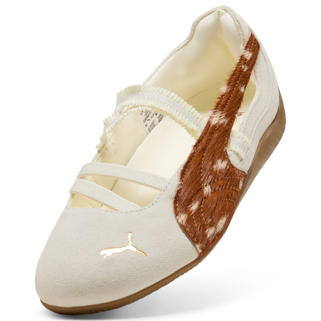 【2026年 1/9 発売予定】PUMA SPEEDCAT BALLET DOELETTE “Warm White/Caramel Latte” (プーマ スピードキャット バレエ ドゥーレット “ホワイト/キャラメルラテ”) [408568-01]