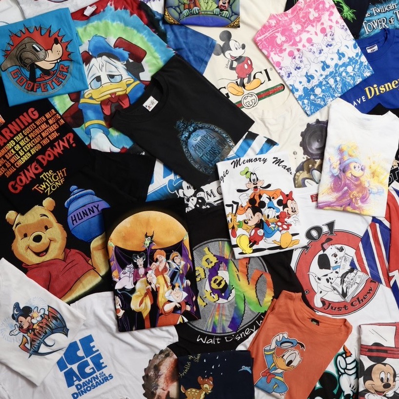 MFC STORE ポップアップ限定アイテムのヴィンテージ・ディズニー Teeがオンラインにて2025年 11/22 19:00 発売 (エムエフシー ストア Sans-culotte サンキュロット)