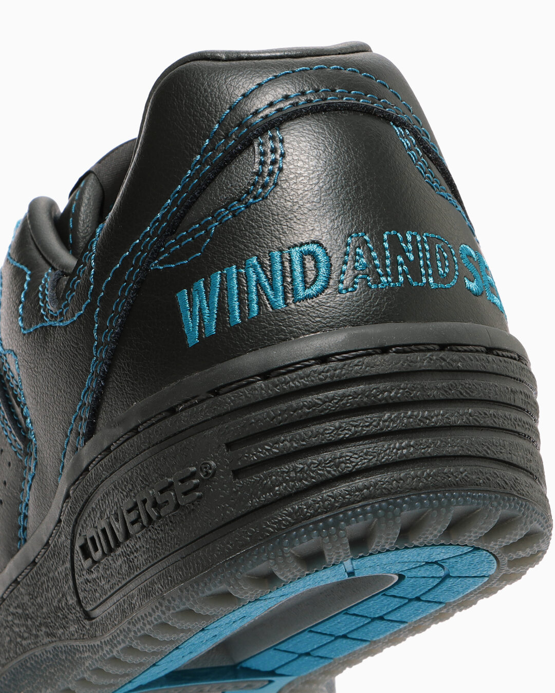 【2025年 11/14 発売】WIND AND SEA × CONVERSE WEAPON OX “Black/Blue” (ウィンダンシー コンバース ウエポン) [33702380]