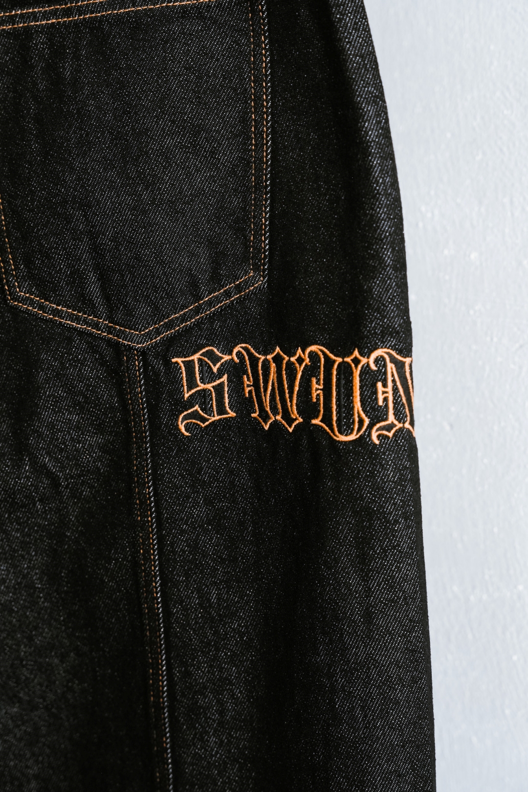 【抽選販売】S.W.U.N “Baggy Denim Pants” 2カラー (エスダブルユーエヌ “バギーデニムパンツ”)