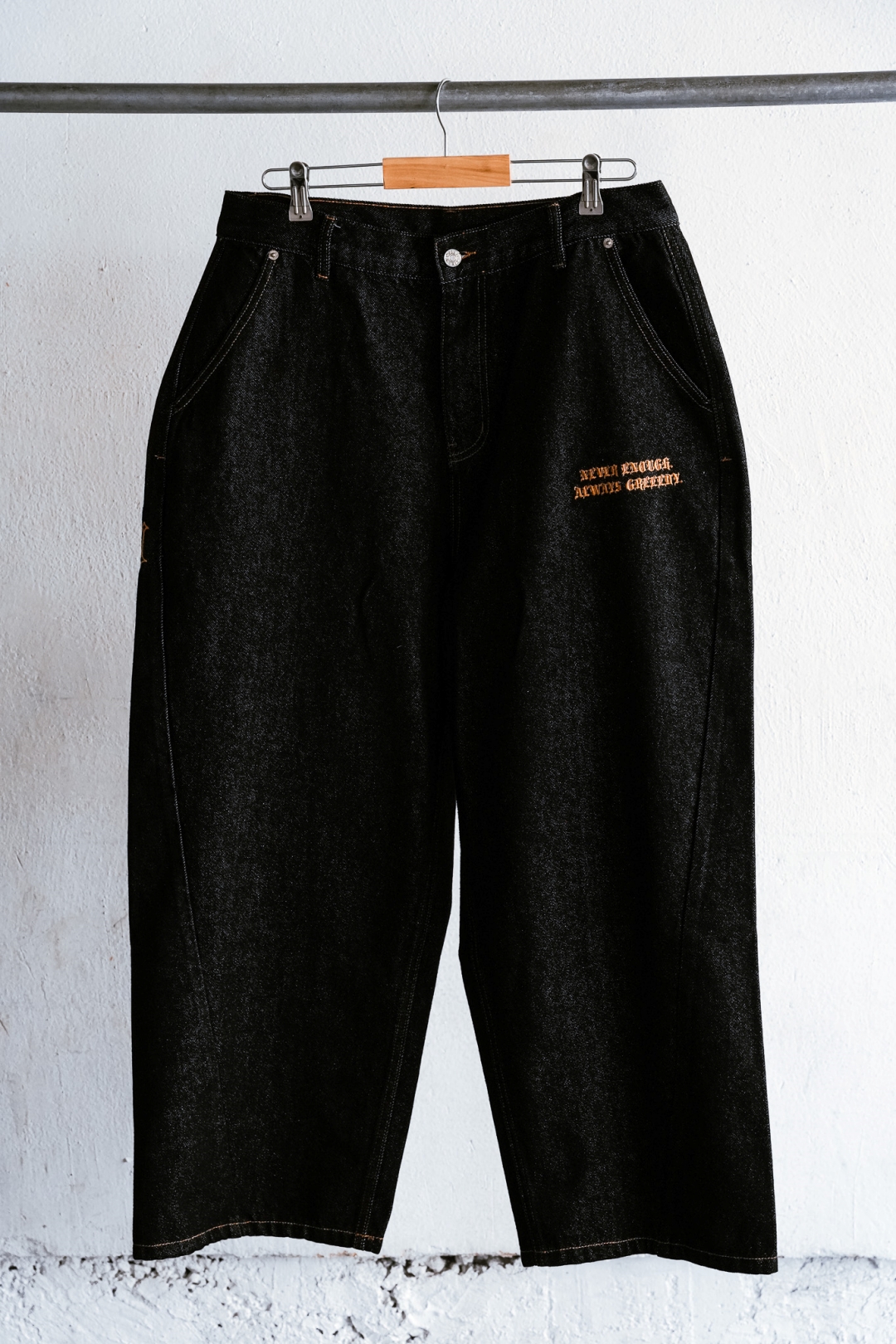 【抽選販売】S.W.U.N “Baggy Denim Pants” 2カラー (エスダブルユーエヌ “バギーデニムパンツ”)