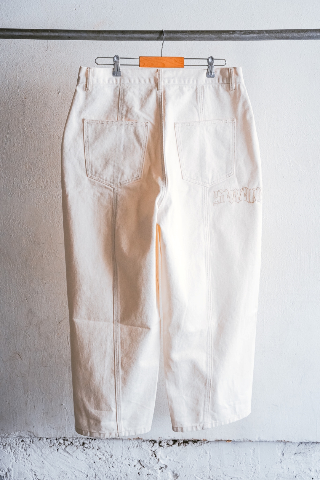 【抽選販売】S.W.U.N “Baggy Denim Pants” 2カラー (エスダブルユーエヌ “バギーデニムパンツ”)
