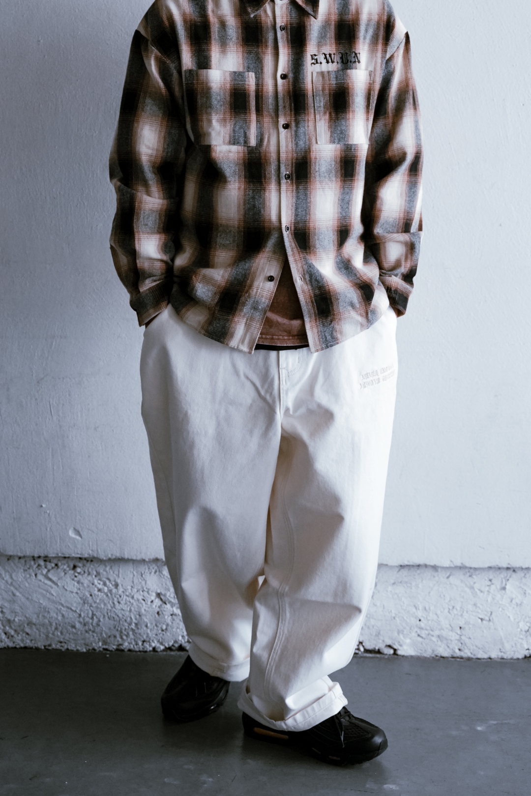 【抽選販売】S.W.U.N “Baggy Denim Pants” 2カラー (エスダブルユーエヌ “バギーデニムパンツ”)