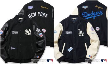 FREAK'S STORE MLB 2025 FW "メジャーリーグベースボール マルチデザイン 刺繍ワッペン スタジャン"が発売 (フリークスストア エムエルビー)