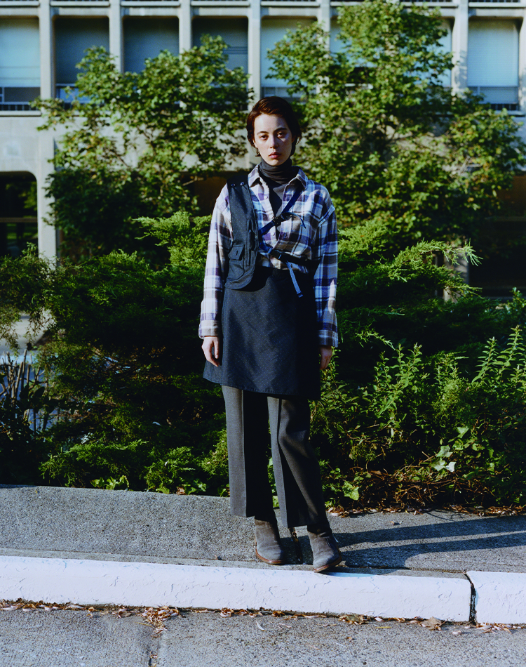 ENGINEERED GARMENTS × BEAMS BOY “リバーシブルショルダーベスト & スカート”が2025年 11/28 発売 (エンジニアド ガーメンツ ビームスボーイ)