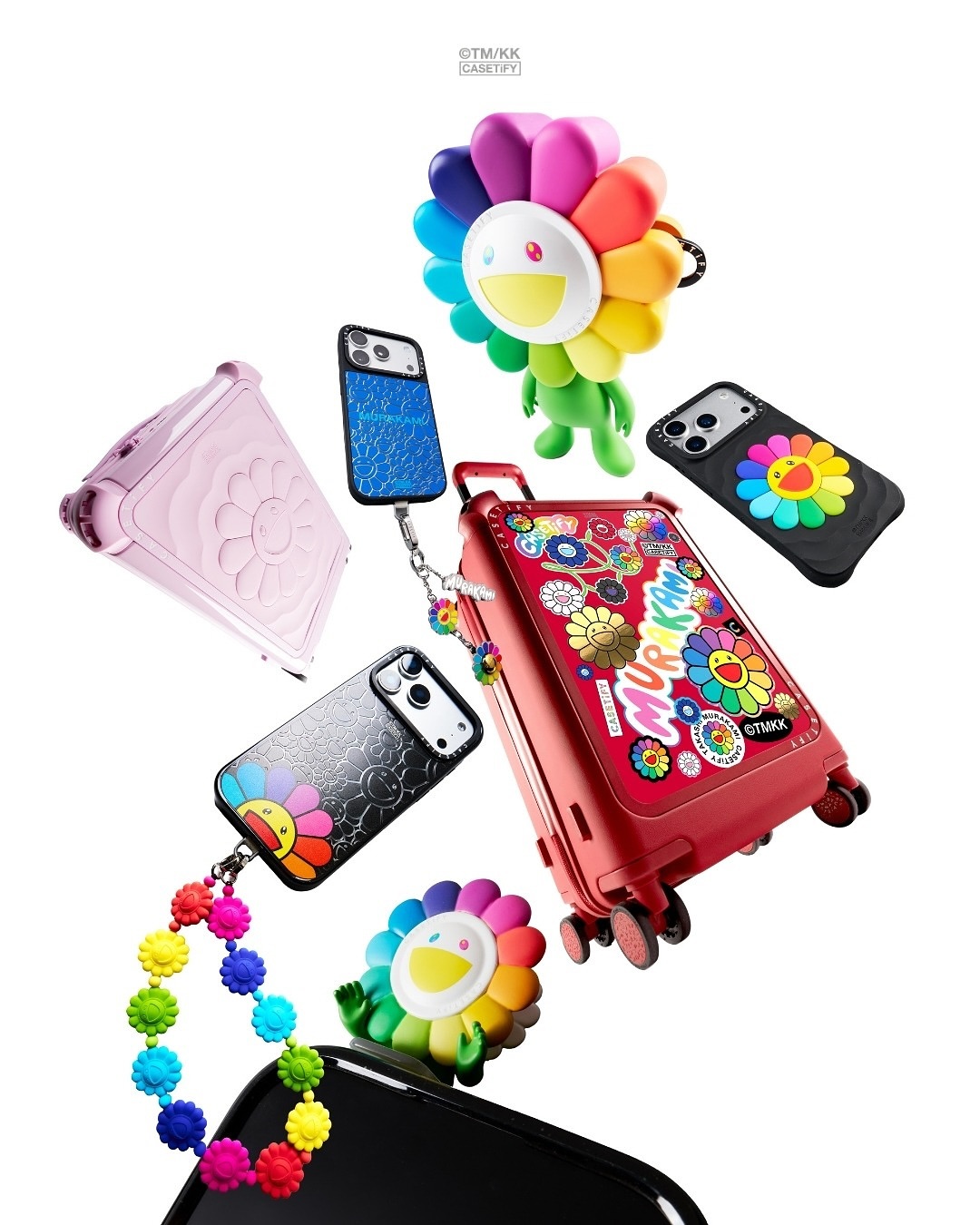 村上隆 × CASETiFY “FLOWERS BLOOM” コラボ新作デザインが2025年 11/21 発売 (ケースティファイ Takashi Murakami)