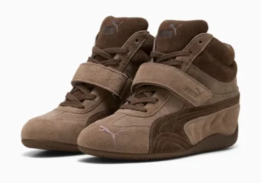 【2025年 12/4 発売】PUMA SPEEDCAT WEDGE "Totally Taupe/Chocolate" (プーマ スピードキャット ウェッジ) [407878-01]