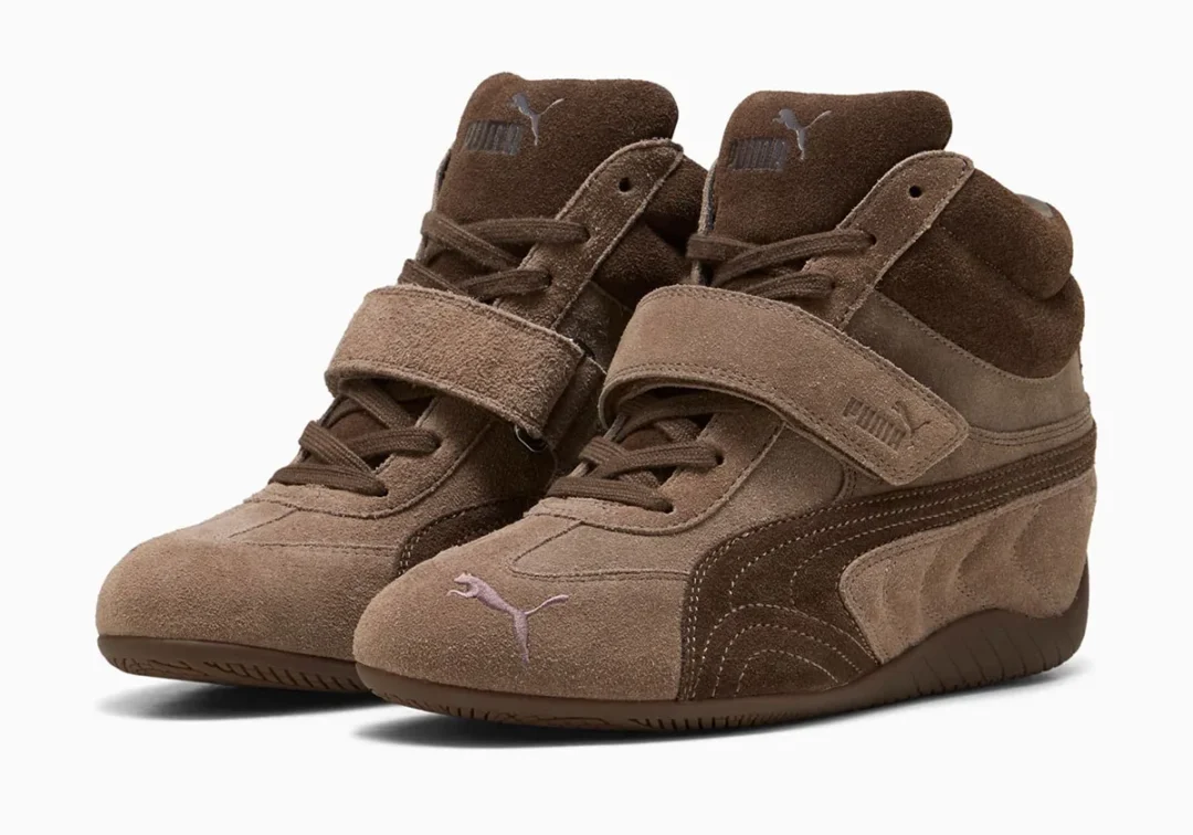 【2025年 12/4 発売】PUMA SPEEDCAT WEDGE "Totally Taupe/Chocolate" (プーマ スピードキャット ウェッジ) [407878-01]