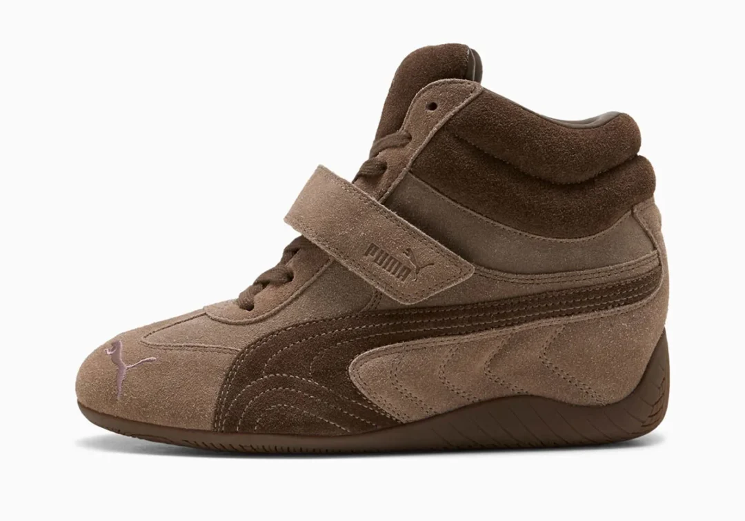 【2025年 12/4 発売】PUMA SPEEDCAT WEDGE “Totally Taupe/Chocolate” (プーマ スピードキャット ウェッジ) [407878-01]